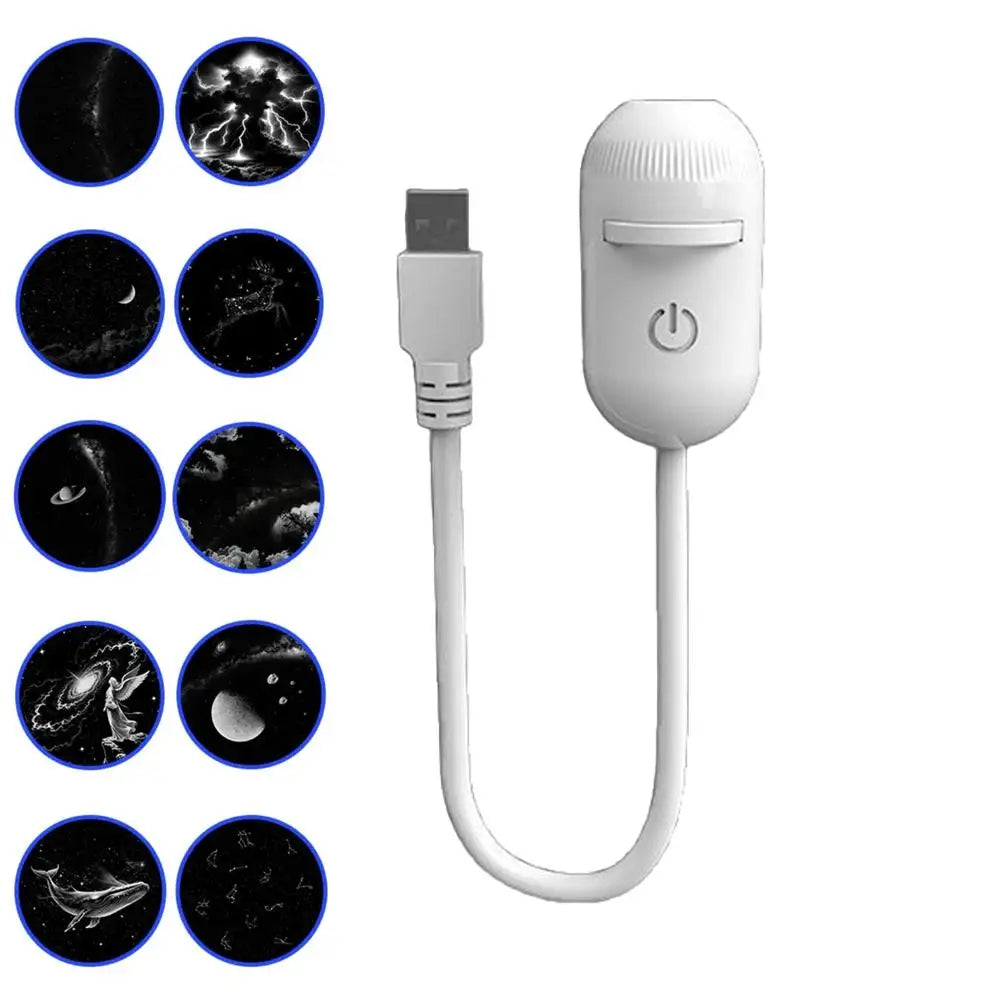 Projektor USB Galaxy 2w1 – Twoje Prywatne Niebo w Każdym Miejscu (10 WARIANTÓW!)