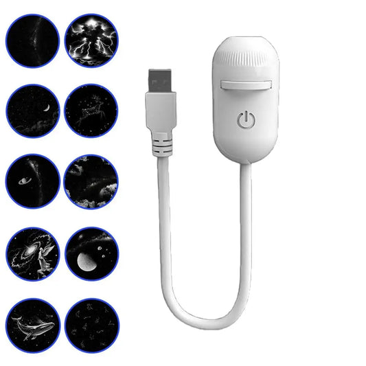 Projektor USB Galaxy 2w1 – Twoje Prywatne Niebo w Każdym Miejscu (10 WARIANTÓW!)