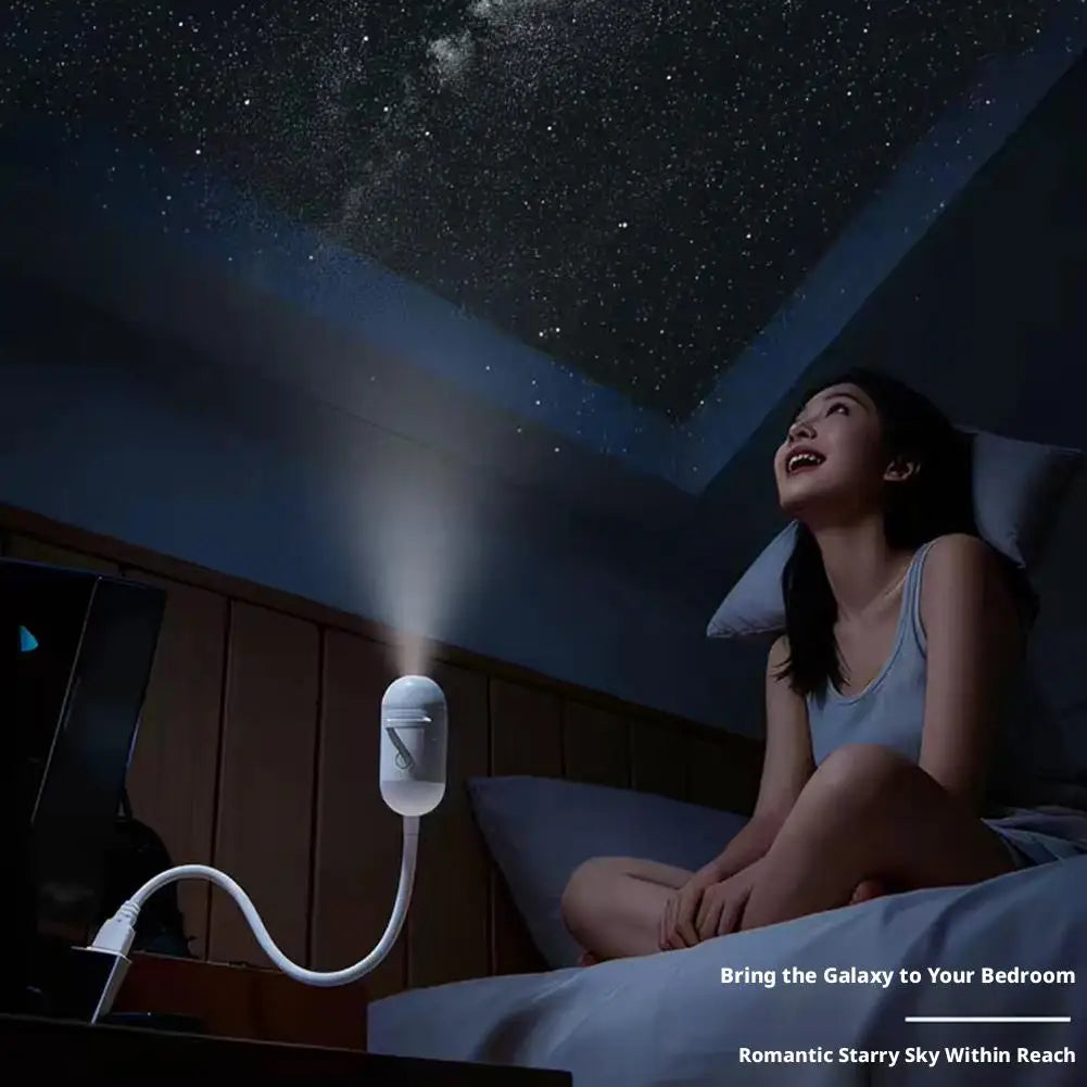 Projektor USB Galaxy 2w1 – Twoje Prywatne Niebo w Każdym Miejscu (3 WARIANTY!)