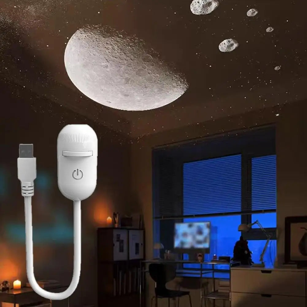 Projektor USB Galaxy 2w1 – Twoje Prywatne Niebo w Każdym Miejscu (3 WARIANTY!)