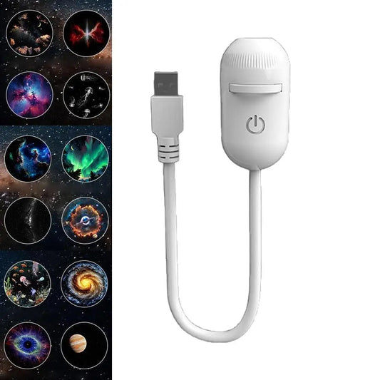 Projektor USB Galaxy 2w1 – Twoje Prywatne Niebo w Każdym Miejscu (12 WARIANÓW!)