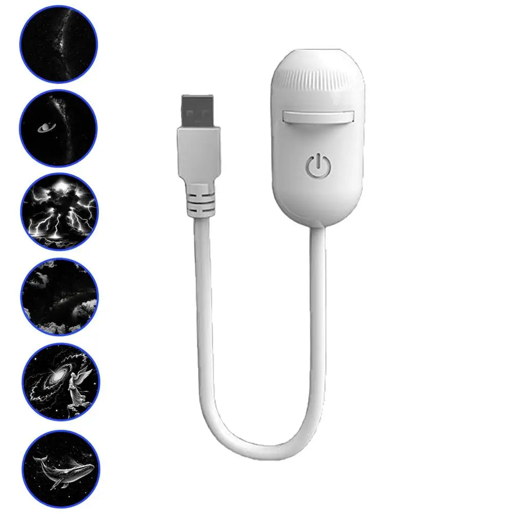 Projektor USB Galaxy 2w1 – Twoje Prywatne Niebo w Każdym Miejscu (6 WARIANOTÓW!)