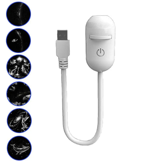 Projektor USB Galaxy 2w1 – Twoje Prywatne Niebo w Każdym Miejscu (6 WARIANOTÓW!)