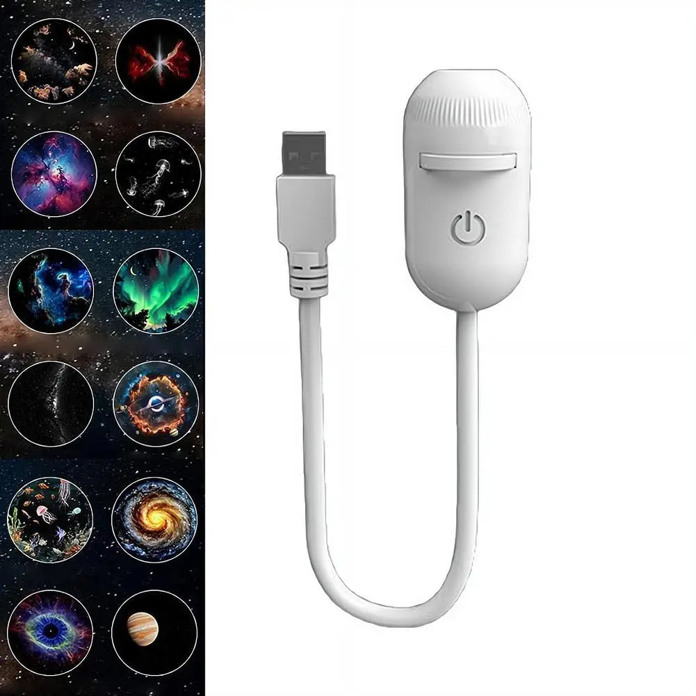 Projektor USB Galaxy 2w1 – Twoje Prywatne Niebo w Każdym Miejscu (12 WARIANÓW!)